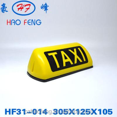 China PP/ABS HF31- 014 Plastic Taxi Light Box Roof Advertising Taxi Top Taxi Light for sale