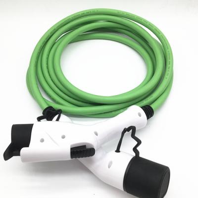 China High quality 32Amp residential/general purpose 7.0KW SAE j1772 to plug in IEC 62196-2 mode3 EV car charger with 5m charging cable for sale