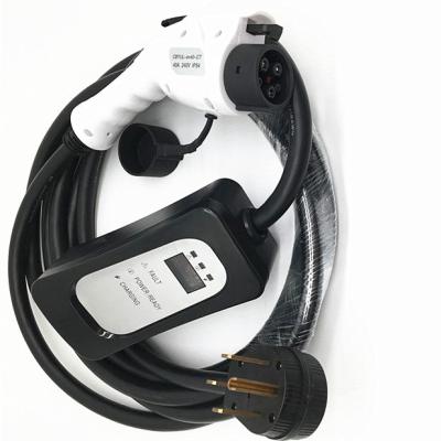 China 16a 32a SAE j1772 level 2 type 1 plug adapter evse j1772 ev car residential/general purpose charger for sale