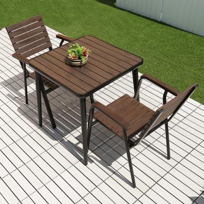 China Good design outdoor cafe garden bar balcony table and chairs set patio furniture sun loungers for sale