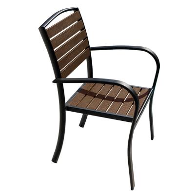 China New Design Hot Selling Modern Nordic Dining Chairs Garden Wooden Outdoor Patio Lounge Furniture for sale