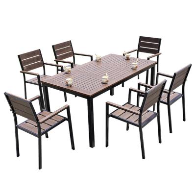 China Good Design Modern Design Garden Patio Furniture Outdoor Table And Chairs Set For Cafe And Restaurants for sale