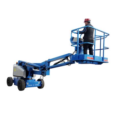 China Hydraulic Folding Type Battery Operated Towable Spider Aerial Work Arm Aerial Platform for sale