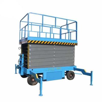 China Safe Hydraulic Moving Scissor Lift Table 1 Ton for sale