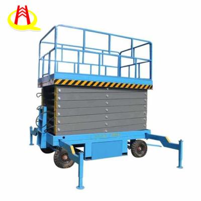 China Hydraulic Maintenance Trailing All Terrain Scissor Lift for sale