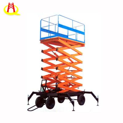 China Movable Safe Stainless Steel Hydraulic Scissor Lift Table for sale