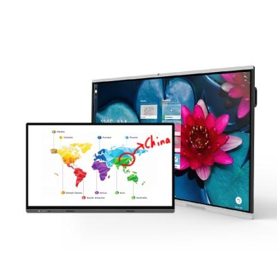 China 55 65 75 86 98 Inch 75inch Multi Touch Android Digital Smart Board 4k Interactive Whiteboard Display Board for sale