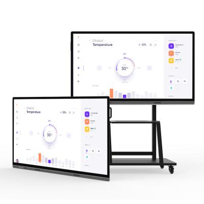 China Indoor Portable Classroom Interactive Whiteboard Guangdong Dual Board Interactive Multimedia System Fhd Spcc Educational Software for sale