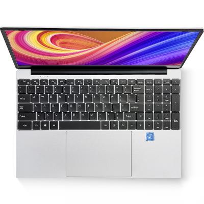 China New 15.6 Inch Laptop Intel Core i7 CPU Full Metal Case SSD 8GB+128GB Fingerprint And Backlight Keyboard OEM Laptop for sale