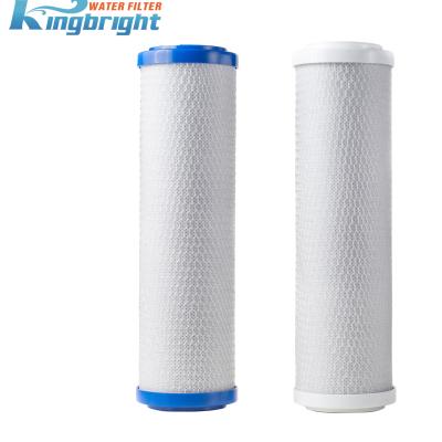 China Best Hotel Quality For 10 Inch CTO Sintered Activated Carbon Block Water Purifier Filter CTO Filter Cartridge for sale