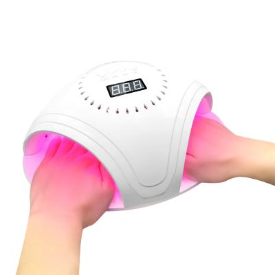 China LED Gel Fast Curing 2020 High Power SUN 86 W SUN+LED UV LED Nail Lamp Fast Gel Curing for sale