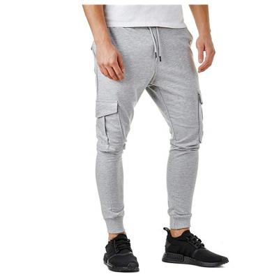 China High Street Breathable Joggers Sweatpants Solid Color Streetwear Mens Casual Pants for sale