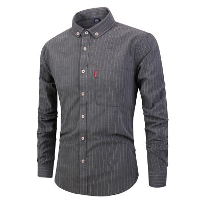 China OEM anti-pilling good quality tailored slim fit bloused men business formal shirt for sale