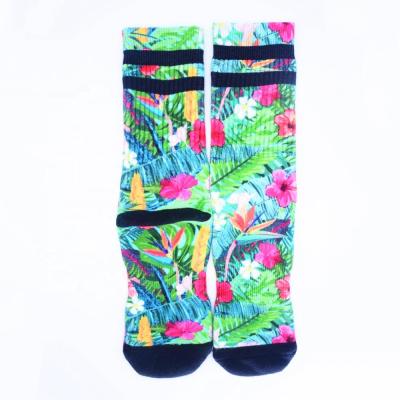 China Antibacterial Whole Digital 360 Printing Custom Socks Sublimation 3d Printing Socks for sale