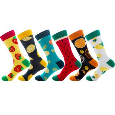 China Wholesale Women's Colorful Funny Dress Socks Antibacterial Custom Cotton Funky Crazy Socks for sale