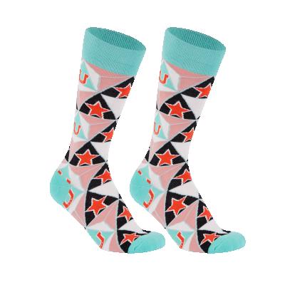 China Novelty Antibacterial Custom Funny Colorful Cotton Dress Bamboo Socks With Logo For Men for sale