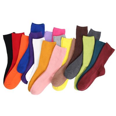 China Antibacterial Plain Mens Business Socks 100%cotton Classic Socks for sale