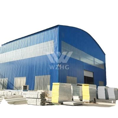 China Steel Structure Metal Self Workshop Galvanized Building Factory Shed Garden Warehouse Prefab Workshop for sale