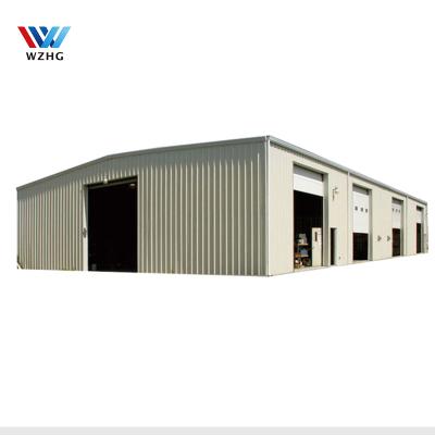 China Steel Structure Workshop Large Span Space Frame Construction Roof Structure PEB Steel Structure Warehouse Made in Hebei for sale