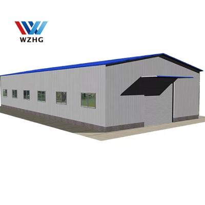 China Cheap And Durable Two Story Purlin Truss Steel Fabricated House Barn Shed Steel Design Steel Structure Prefab Workshop Office for sale