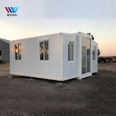 China Modern Expandable Container House 40FT Container House Structural Steel Prefab Home for sale