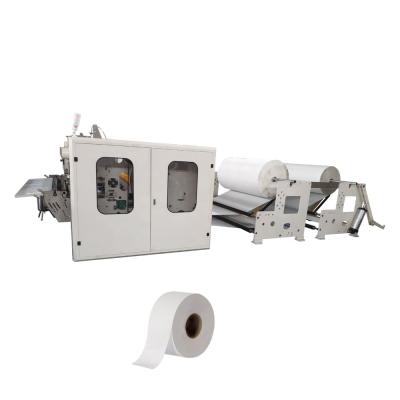 China Hotels China Manufacturer Bathroom Tissue Rewinding Toilet Paper Making Machine for sale