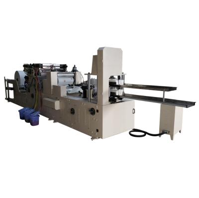 China 1/4 1/6 times 1/8 times automatic double decks napkin paper making machine for sale