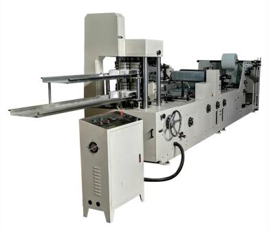 China 1/4 1/6 times 1/8 times automatic double decks napkin paper making machine for sale