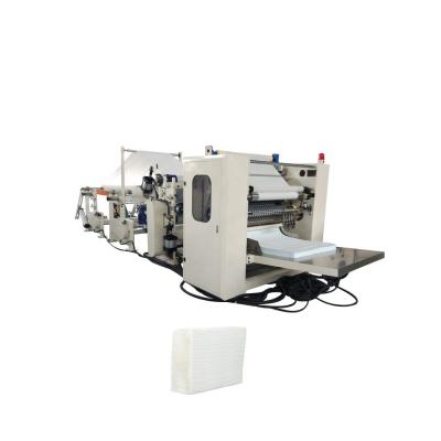 China Automatic Z Hotels Folded Hand Towel Paper Making Machine Tissue Paper Machine for sale