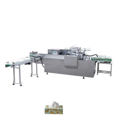 China machinery & High Efficient Material Napkin Paper Box Packing Machine for sale