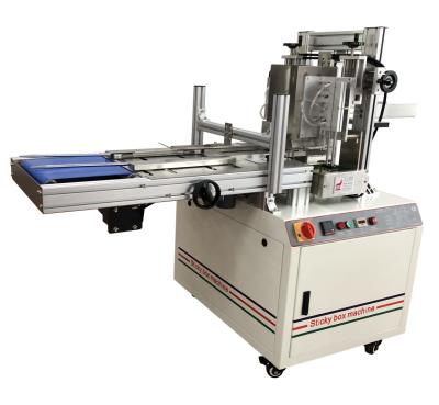 China Semi Automatic Hotels Facial Tissue Carton Box Packing Machine for sale