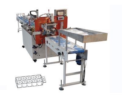 China Hotels Semi Automatic Multi Rolls Toilet Paper Packing Machine for sale