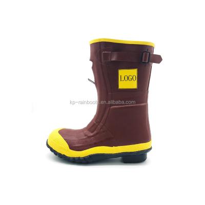 China Anti-Chemical Anti-Chemical Metatarsal Guard Rubber Boots for sale