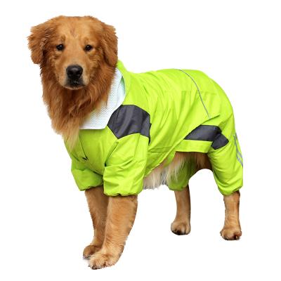 China Puppy Poncho Durable Transparent Lightweight Reflective Poncho Durable Explosion Dog Raincoat for sale