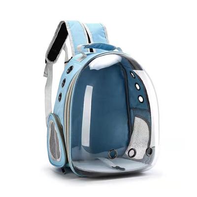 China Travel Top Breathable Panoramic Carrier Vending Space Pet Backpack Cat Carrier Bag for sale