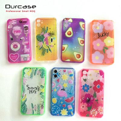 China Protector Cover China Supplier Customize Drop UV Glue Printing Empty Cell Phone Cover Case For iPhone OEM Pattern Printing Cell Phone Cases for sale