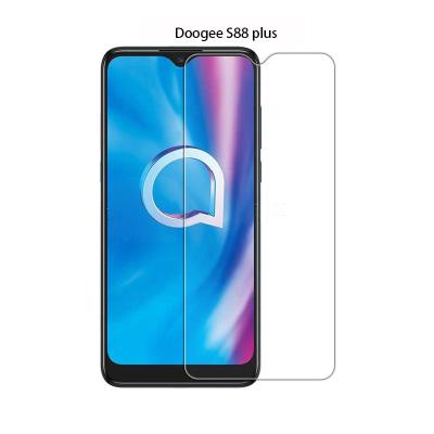 China Hot New Mobile Phone For Doogee S88 Plus Design 0.3mm Full Cover Glass Screen Protector Tempered Glass Film for sale