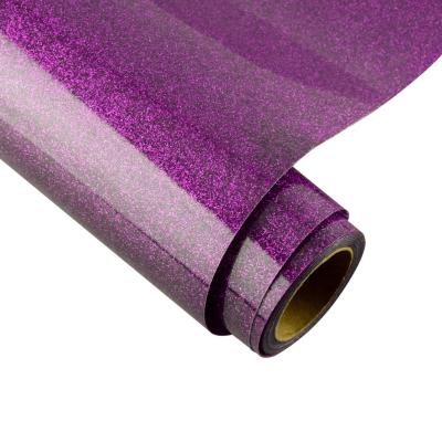 China Hot Washable X Grade Commodities 10 Inch 6 Feet Glitter Heat Die Cut Transfer Vinyl for sale