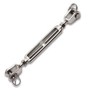 China 316 / 304 Stainless Steel Turnbuckle , Yacht Rigging Hardware Highly Polished Finish for sale