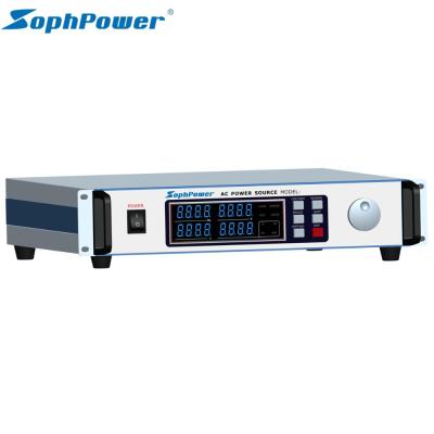 China 500VA 1-Phase Variable Frequency Inverter AC Power Bench Top Sophpower E-500 430*580*700mm Variable Source for sale