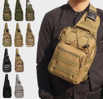 China camping & OEM Chest Bag Trekking Shoulder Bag Sports Camping Hiking Fishing Outdoor Military Shoulder Bag For Men for sale