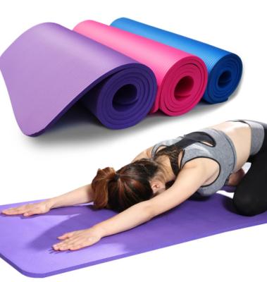 China Super NBR OEM Thicken 20mm High Waterproof Anti Skid Shock Absorption NBR Yoga Mat for sale