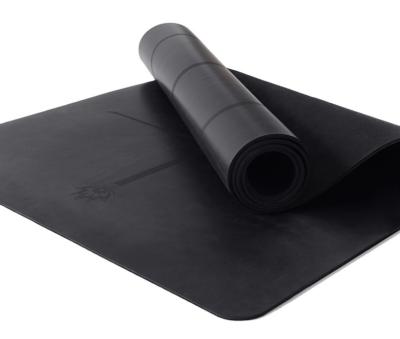 China Comfortable and soft; Life Durable OEM PU Natural Rubber Yoga Mat With Non-slip Yoga Hall Mat Free Standing Fitness Yoga Bag for sale