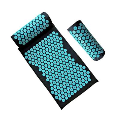 China Comfortable and soft; Life Long Lasting OEM Acupressure Relieve Back Pain Body Spike Mat Acupuncture Massage Mat With Pillow for sale