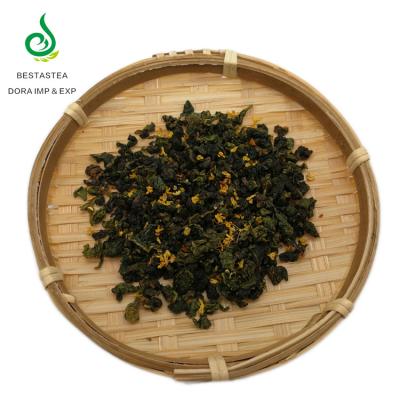 China Loose Tea Customized Label Factory Supply Osmanthus Flavor Oolong Tea Flavored Tea Guihua Wulong Fujian Oolong Tea for sale