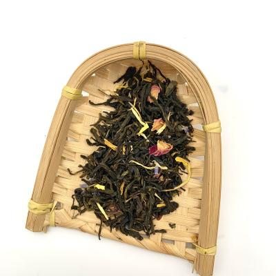 China Wholesale Good Quality Beauty Rose Flavor Green Tea NO.3 Loose Tea Factory Herbal Herbal Tea Made In China for sale