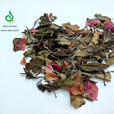 China Wholesale High Quality Loose Leaf Type Rose White Peony Bai Mu Dan White Tea Factory Loose Leaf Tea for sale