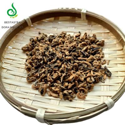 China Best Grade Loose Leaf Black Tea Loose Leaf Chinese Snail Gold Top Black Tea Yunnan Spiral Black Tea for sale