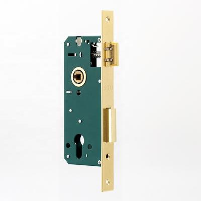 China Iron featuring roller lock tongue design and secure ball bearing latest door handle lock for sale