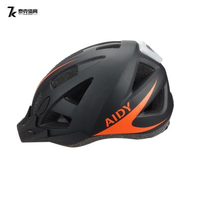 China Composites CE EN1078 Certified Custom Bicycle Helmet With Backlight for sale